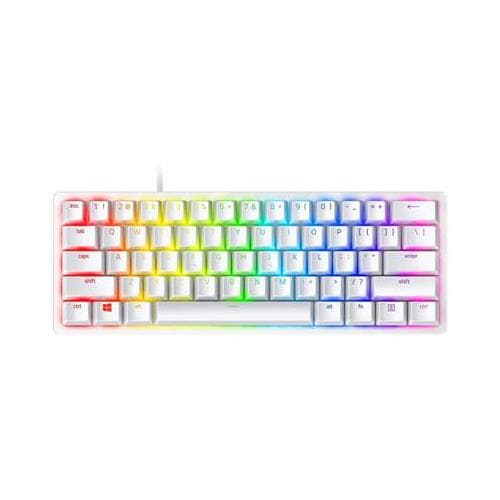 Razer Huntsman Mini Keyboard White - Razer Red | In Stock