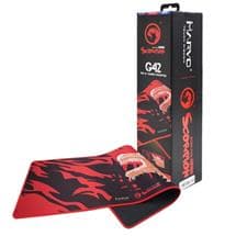 Quzo Black Friday Deals | Marvo G42 mouse pad Gaming mouse pad Black, Red | In Stock