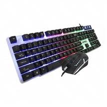 Gaming Keyboard | Jedel GK100 RGB Gaming Desktop Kit, Backlit Membrane RGB Keyboard &