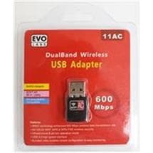 Wireless Adaptors  | Evo Labs NPEVO-AC600USB network card WLAN 600 Mbit/s