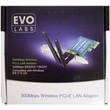 Wireless Adaptors  | Evo Labs NPEVO-N300PCIE network card Internal WLAN 300 Mbit/s