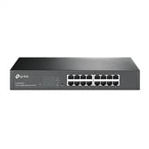 TP-Link Network Switches | TPLINK TLSG1016DE, Managed, L2, Gigabit Ethernet (10/100/1000), Full