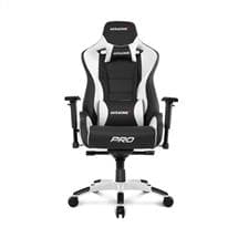 Gaming Chair | AKRacing Pro PC gaming chair Upholstered padded seat Black, White