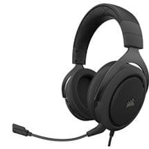 Gaming Headset PC | Corsair HS50 PRO Stereo Headset Wired Head-band Gaming Black