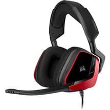 VOID ELITE SURROUND | Corsair VOID ELITE SURROUND Headset Wired Head-band Gaming Black, Red