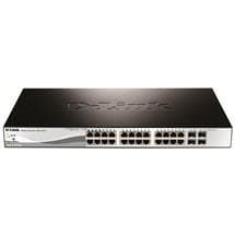 POE Switch | DLink DGS121028P network switch Managed L2 1U Power over Ethernet