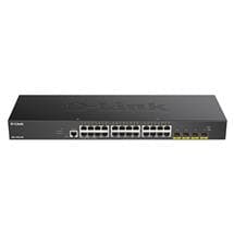 Smart Network Switch | DLink DGS125028X, Managed, L3, Gigabit Ethernet (10/100/1000), Full