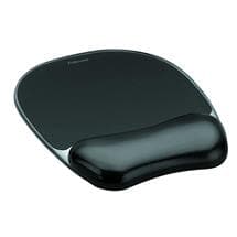 Mouse Mat | Fellowes 9112101. Width: 202 mm, Depth: 230 mm. Product colour: Black,