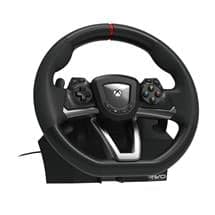 Xbox One Steering Wheel | Hori Racing Wheel Overdrive Black, Silver Steering wheel + Pedals Xbox
