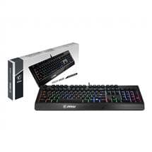 Keyboards | MSI VIGOR GK20 RGB Gaming Keyboard ' UK Layout, Membrane switches,