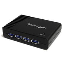 4 Port Black SuperSpeed USB 3.0 Hub | StarTech.com 4 Port Black SuperSpeed USB 3.0 Hub, USB 3.2 Gen 1 (3.1