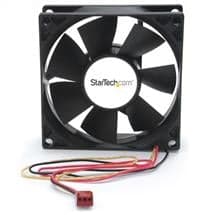 Cooling | StarTech.com 80x25mm Dual Ball Bearing Computer Case Fan w/ TX3