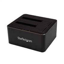 Startech Dual-Bay USB 3.0 to SATA Hard Drive | StarTech.com DualBay USB 3.0 to SATA Hard Drive Docking Station, USB