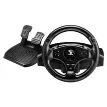 PS4 Steering Wheel | Thrustmaster T80 Black USB Steering wheel + Pedals Digital Playstation