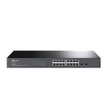 TP-Link Network Switches | TP-Link JetStream 16-Port Gigabit Smart Switch with 2 SFP Slots