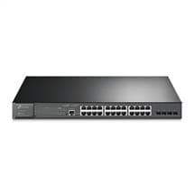 TP-Link Network Switches | TPLink JetStream 28Port Gigabit L2 Managed Switch with 24Port PoE+,