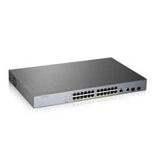 Smart Network Switch | Zyxel GS135026HP Managed L2 Gigabit Ethernet (10/100/1000) Grey Power