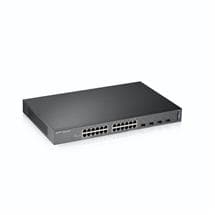Smart Network Switch | ZyXEL XGS2210-28 Managed L2 Gigabit Ethernet (10/100/1000) 1U Black