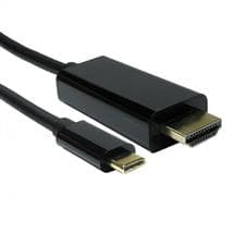 USB C to HDMI 4K @ 60HZ | Cables Direct USB C to HDMI 4K @ 60HZ 1 m USB TypeC HDMI Type A
