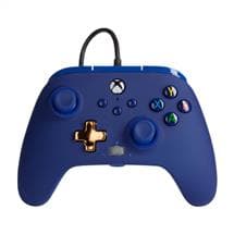 Gamepad | PowerA Enhanced Wired Controller for Xbox Series X|S - Midnight Blue