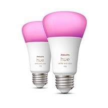 Philips Hue A60 – E27 smart bulb – 1100 (2-pack) | Philips Hue White and colour ambience A60 – E27 smart bulb – 1100