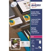 Quick&Clean 85 x 54 mm (x25) | Avery Quick&Clean 85 x 54 mm (x25) business card 250 pc(s)