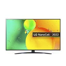 50 to 59 Inch TV | LG 50NANO766QA.AEK, 127 cm (50"), 3840 x 2160 pixels, NanoCell, Smart