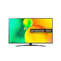 LG Televisions | LG 43NANO766QA.AEK TV 109.2 cm (43") 4K Ultra HD Smart TV Wi-Fi Black