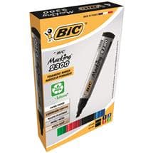 Bic Marking 2300 | BIC Marking 2300 permanent marker Chisel tip Black, Blue, Green, Red 4
