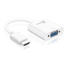 J5CREATE Video Cable | j5create JDA213 HDMI™ to VGA Adapter, White | In Stock