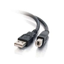 C2G - LegrandAV Cables | C2G 3m USB 2.0 A/B Cable - Black | In Stock | Quzo