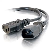 C2G - LegrandAV Power Cables | C2G 1.2m 16AWG 250 Volt Computer Power Extension Cord (IEC320 C13