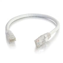 C2G - LegrandAV Cables | C2G 1m Cat6 Booted Unshielded (UTP) Network Patch Cable - White