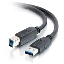 C2G - LegrandAV Cables | C2G 3m USB 3.0 USB cable USB A USB B Black | Quzo