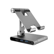 J5CREATE Notebook Stands | j5create JTS224 Multi-Angle Stand with Docking Station for iPad Pro®