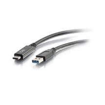 C2G - LegrandAV Cables | C2G 1.8m (6ft) USB C Cable  USB A 3.0 (3A)  M/M USB Type C Cable