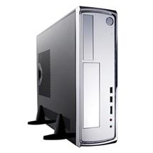 Antec Minuet 350. Form factor: Desktop, Type: PC, Product colour: Silver. Power supply: 350 W, Power supply location: Side. Supported HDD sizes: 3.5
