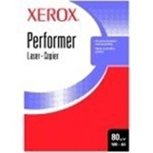Xerox Performer 80 A4 White Paper. Recommended usage: Universal, Paper size: A4 (210x297 mm), Sheets per pack: 500 sheets. Printing material whiteness: 140 CIE