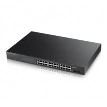 ZyXEL GS1900-24HP, Managed, L2, Gigabit Ethernet (10/100/1000), Rack mounting
