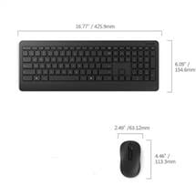 Keyboard And Mouse Bundle | Microsoft 900 keyboard RF Wireless QWERTY UK English Black