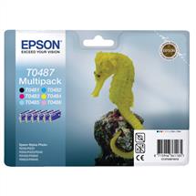 Epson Seahorse Multipack 6-colours T0487 | Quzo UK