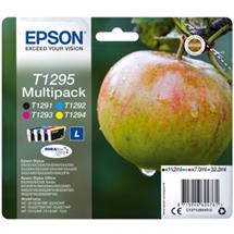 Epson Multipack 4-colours T1295 DURABrite Ultra Ink | Epson Apple Multipack 4colours T1295 DURABrite Ultra Ink. Black ink