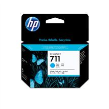 HP 711 3pack 29ml Cyan DesignJet Ink Cartridges. Colour ink type: