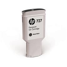 HP 727 300ml Matte Black DesignJet Ink Cartridge. Colour ink type: