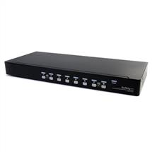 USB KVM Switch | StarTech.com 8 Port Rackmount USB VGA KVM Switch w/ Audio (Audio