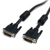 Dvi Cables | StarTech.com 15 ft DVI-I Dual Link Digital Analog Monitor Cable M/M