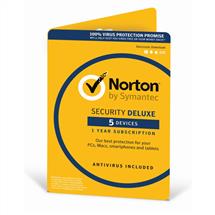 Norton Security Deluxe (3.0) 1 User (5 Devices) 12 Months Security