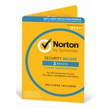 Symantec  | Norton Security Deluxe (3.0) 1 User (3 Devices) 12 Months Security