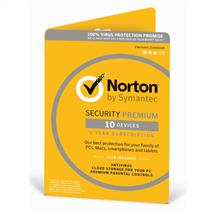 Symantec Antivirus Security Software | Norton Security Premium (3.0) 1 User (10 Devices) 12 Months Security