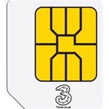 3 Pay as You Go (1GB) Nano SIM Card | Quzo UK